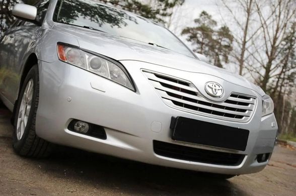 Реснички на фары Toyota Camry V40 2006-2012 г.в. Тойота Камри