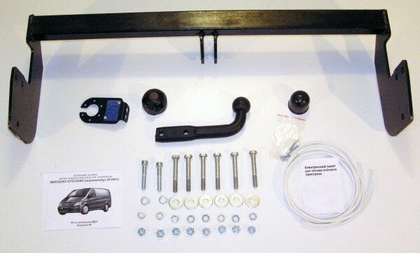 Прицепное устройство со сьемным крюком (Фаркоп) MERCEDES VITO 2003+ г.в.