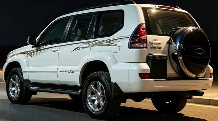Задние тюнинг лед фонари для Toyota Prado 120 2003-2009 г.в. Прадо 120, Toyota, Альтернативная оптика, Prado, Новое, На штатные места