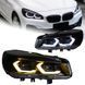 Передние лед фары для BMW 2-серии F45 2014-2021 г.в. БМВ 2 Ф45, Оптика, BMW, Альтернативная оптика, Новое, На штатные места