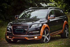 Тюнинг обвес для Audi Q7 2006-2009 г.в. в стиле ABT, Серый грунт (под покраску), Audi, Комплект обвеса, Требуется, Стеклопластик, Q7, Новое, Q7 (4L) 2006-