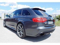 Спойлер крышки багажника Audi A4 B8 универсал 2007-2015 г.в. стиль RS