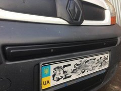 Зимняя заглушка решетки бампера средняя Opel Vivaro 2001-2015 г.в. Опель Виваро