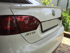 Спойлер багажника (лип спойлер, сабля, утиный хвостик) Volkswagen Jetta 2010+ Джета