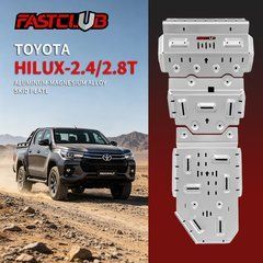Защита двигателя и КПП для Toyota Hilux 2015-2024 г.в. Тойота Хайлюкс