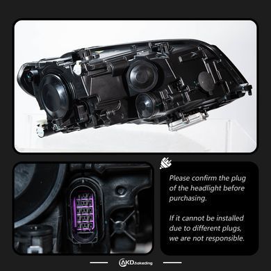 Передние тюнинг лед фары для Volkswagen Caddy 2015-2020 г.в. Волксваген Кади, Volkswagen, Альтернативная оптика, Caddy, Новое, На штатные места