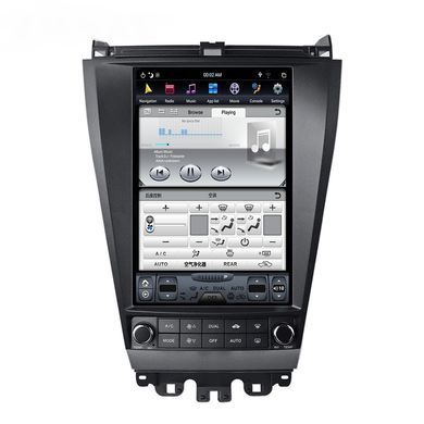 Штатная магнитола в стиле тесла Honda Accord 7 2003-2007 г.в. Хонда Акорд 7  Android, GPS, Автомагнитола, Honda, Accord, Новое, На штатные места, ACCORD VII (CL) 2003-