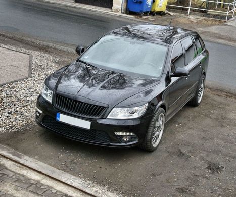 Реснички на фары Skoda OCTAVIA 2008-2013 г.в. Шкода Октавиа