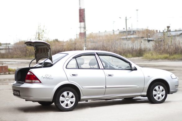 Накладка на задний бампер Nissan Almera Classic 2007-2012 г.в. Нисан Альмера Класик