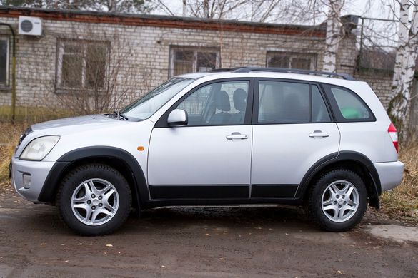 Расширители колёсных арок (вынос 10 мм) Chery Tiggo (Т11) I 2005-2013 г.в.