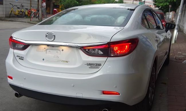 Задні тюнінг лед фонарі Mazda 6 седан 2013-2018 р.в. Мазда 6, Mazda, Альтернативная оптика, 6, Новое, На штатные места, 6 Sedan (GJ, GH) 2012-