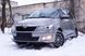 Зимняя заглушка решетки переднего бампера Skoda Fabia II 2010-2013 г.в. Шкода Фабиа