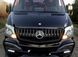 Решетка радиатора стиль GT для Mercedes Sprinter 906 2013-2017 г.в. рестайлинг, Черный