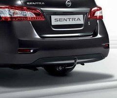Прицепное устройство со сьемным крюком (Фаркоп) Nissan SENTRA (B17) седан 2012+ г.в.
