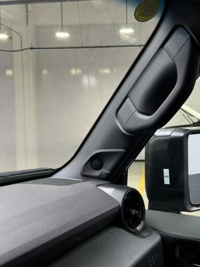 Накладки на боковые стойки под динамики свч для Toyota Prado LC250 2024 г.в. Тойота Прадо, Toyota, Prado, Новое, На штатные места