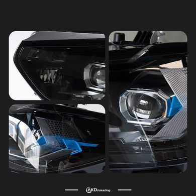 Передні тюнінг лед фари для BMW X6 G06 2018-2023 р.в. БМВ Х6 Г06, BMW, Альтернативная оптика, X6, Новое, На штатные места