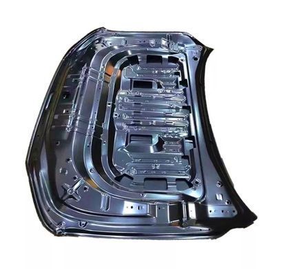 Капот Toyota LC300 Land Cruiser 2021+ р.в. Ленд Крузер 300, Серый грунт (под покраску), Toyota, Капот, Требуется, Алюминий, Land Cruiser, Новое, На штатные места, Land Cruiser 300 2021-
