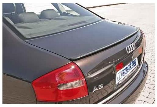 Лип спойлер багажника Audi A6 C5 седан 1997-2004 г.в. Mattig, Серый грунт (под покраску), Внешний Тюнинг, Audi, Спойлер, Требуется, Стеклопластик, A6, Новое, На штатные места, A6 (4B2, C5) 1997-2005