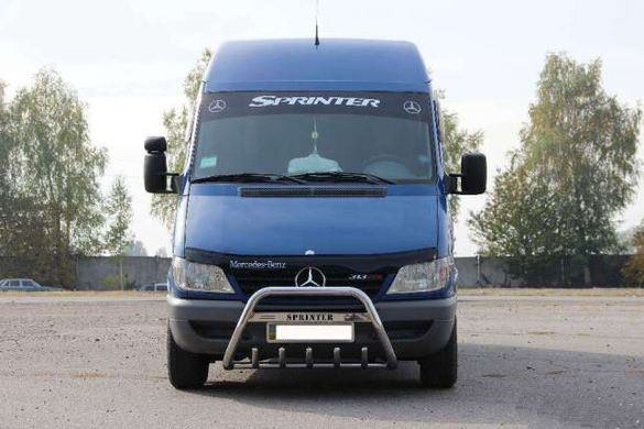 Защита переднего бампера (кенгурятник, бугель, дуга) Mercedes Sprinter 901