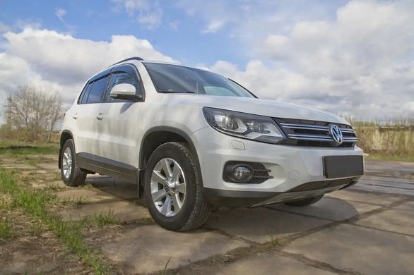 Защитная сетка решетки переднего бампера (Track & Field) Volkswagen Tiguan 2011-2015 г.в. Тигуан