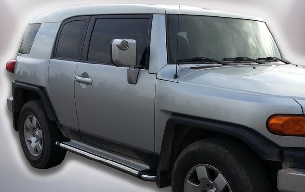 Боковые пороги площадка Toyota FJ Cruiser 2006-2014 г.в.