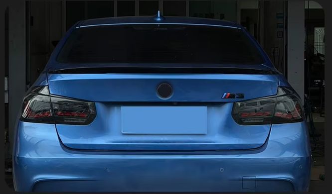 Задние лед фонари BMW F30 2012-2018 г.в. стиль GTS чёрные, Черный, BMW, Альтернативная оптика, 3-Series, Новое, 3 (F30) 2011-
