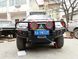 Передній силовий бампер з кенгурятником для Mitsubishi Pajero Sport 2008-2015 р.в. Паджеро Спорт, Черный