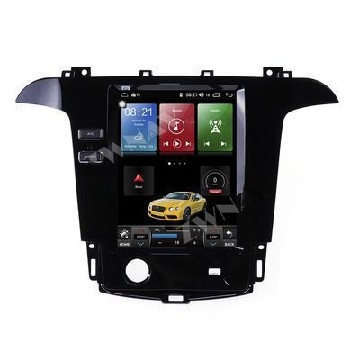 Штатная магнитола в стиле тесла Ford Galaxy S Max 2007-2015 г.в.Форд Гелекси  Android, GPS, Автомагнитола, Ford, Galaxy, Новое, На штатные места, GALAXY (WA6) 2006-