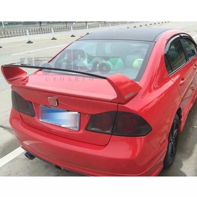 Спойлер багажника 3-х составной Honda Civic седан 2006-2011 г.в. стиль Mugen, Внешний Тюнинг, Honda, Спойлер, ABS-пластик, Civic, Новое, На штатные места, CIVIC VIII Sedan (FD, FA) 2005-