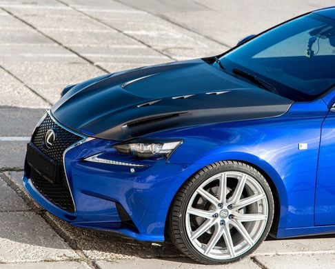 Тюнінг капот зі зябрами для Lexus IS 3 2013+ р.в.