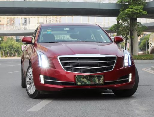 Передние тюнинг лед фары Cadillac ATS 2013+ г.в. Кадилак АТС, Внешний Тюнинг, Cadillac, Альтернативная оптика, ATS, Новое, На штатные места, ATS 2013-