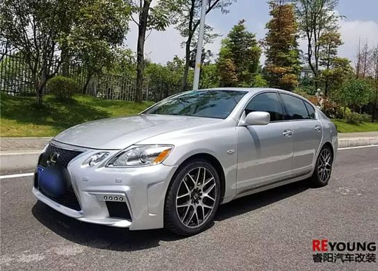 Передний бампер Lexus GS 2005-2012 г.в. в стиле 2015+