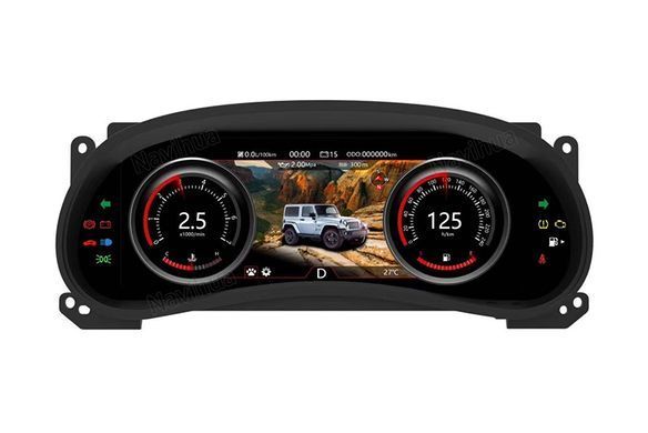 Цифрова панель приладів для Jeep Wrangler 2011-2017 г.в. Джип Вранглер