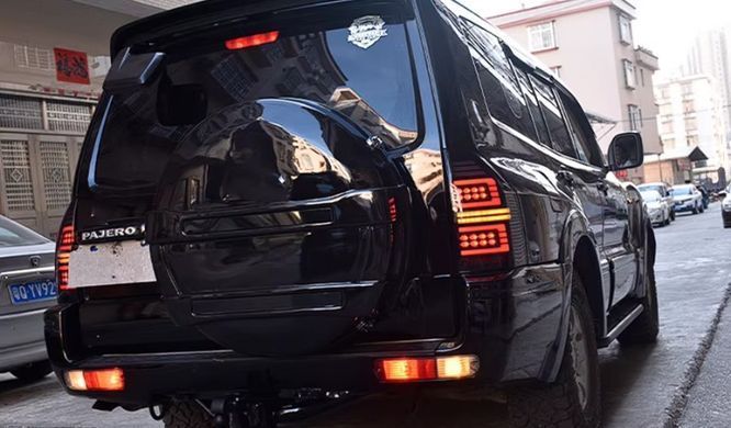 Задние тюнинг лед фонари для Mitsubishi Pajero V73 V75 V77 V87 1999-2006 г.в., Mitsubishi, Альтернативная оптика, Pajero, Новое, На штатные места