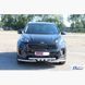 Защита переднего бампера двойной ус Kia Sportage 2016+ г.в.