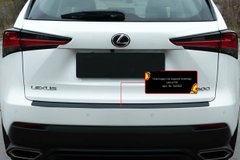 Накладка на задній бампер Lexus NX 200 \ NX 300 AWD \ NX 300h AWD 2017-, Черный, Lexus, Накладка на задний бампер, Не требуется, ABS-пластик, NX, Новое, На штатные места, NX