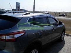 Продольные рейлинги Nissan Qashqai 2014+