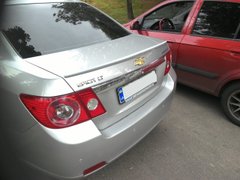 Спойлер багажника (шабля, лип спойлер, качиний хвостик) Chevrolet Epica 2006-2012 р.в. Шевролет Епіка ABS