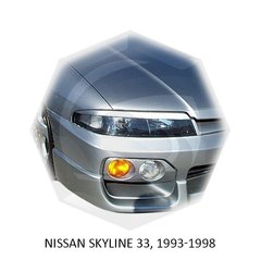 Реснички на фары Nissan SKYLINE 33, 1993-1998 г.в. Нисан Скайлайн