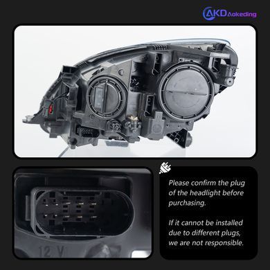 Передние тюнинг лед фары Mercedes R-class W251 2006-2016 г.в. Мерседес Р251, Mercedes, Альтернативная оптика, Новое, На штатные места