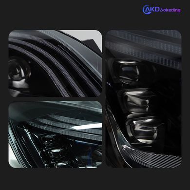 Передние тюнинг лед фары Mercedes R-class W251 2006-2016 г.в. Мерседес Р251, Mercedes, Альтернативная оптика, Новое, На штатные места