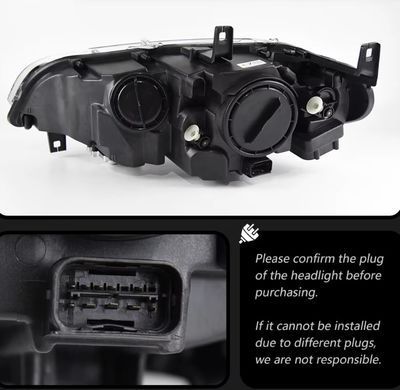 Передние тюнинг лед фары BMW X6 E71 2008-2013 г.в. БМВ Х6, Оптика, BMW, Альтернативная оптика, Новое, На штатные места, X6 (E71, E72) 2008-