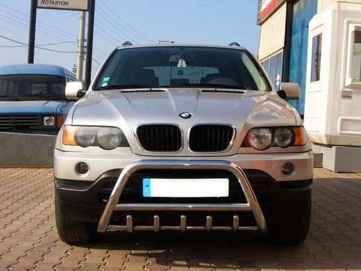 Передняя защита (кенгурятник, дуга) BMW X-5 1999-2006