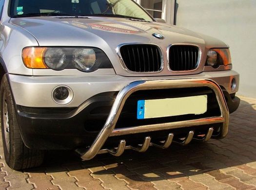 Передняя защита (кенгурятник, дуга) BMW X-5 1999-2006