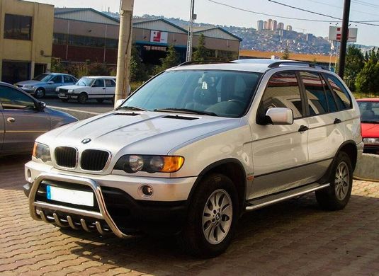 Передняя защита (кенгурятник, дуга) BMW X-5 1999-2006