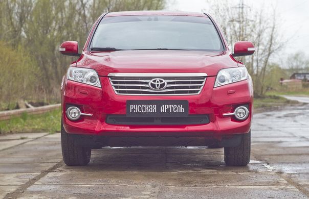 Защитная сетка решетки переднего бампера Toyota Rav4 2011-2012 г.в. Тойота Рав4