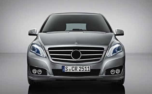Передние тюнинг лед фары Mercedes R-class W251 2006-2016 г.в. Мерседес Р251, Mercedes, Альтернативная оптика, Новое, На штатные места