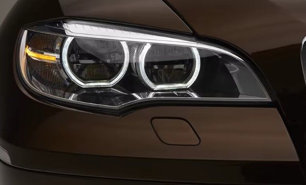 Передние тюнинг лед фары BMW X6 E71 2008-2013 г.в. БМВ Х6, Оптика, BMW, Альтернативная оптика, Новое, На штатные места, X6 (E71, E72) 2008-