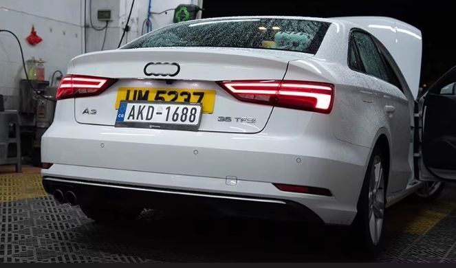 Задние лед фонари Audi A3 седан 2013-2019 г.в. Ауди А3, Audi, Альтернативная оптика, A3, Новое, На штатные места, A3 (8V1) 2012-