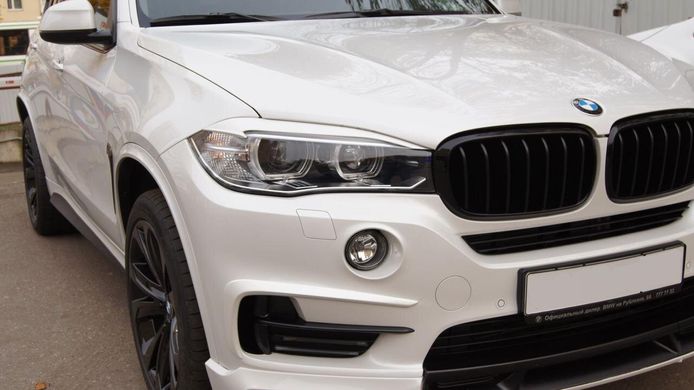 Реснички на фары BMW X5 в кузове F15 2013+ г.в.